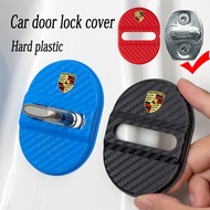 Porsche Car Door Lock Protective Cover Plastic Shell Noise Reducing Door Lock Cover For Porsche Caye