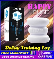 Happy House Original DMM Stronger Delay Long Lasting Training Toy Sex Toys Male ( White ) Alat Mainan Seks Lelaki 情趣用品男生延迟持久训练器