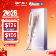 Simplus Kits Cold Mist Hair Straightener Iron 80 Million Negative Ions Hair Protection 10-Second Rap