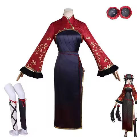 Limbus Company Yi Sang Cosplay Full Outfit Yi Sang Character Uniform Anime Game Role Play Fancy Dres