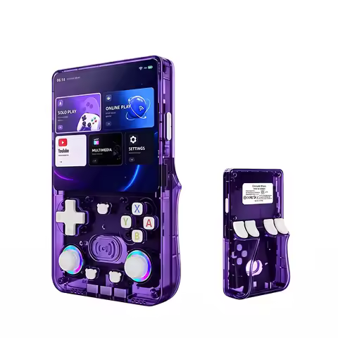 X36 Ultra 4.2-inch Retro Handheld Game Console Android 10.0 Dual System WiFi Multiplayer RGB Joystic