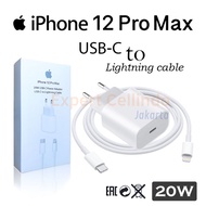 FAST CHARGING ADAPTOR CAS + CABLE iphone 12 PRO MAX 20W CHARGER hp