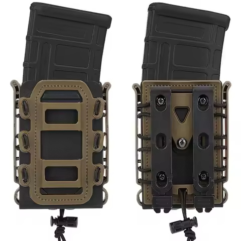 Tactical Magazine Pouch Molle for Ar15 M4 5.56 7.62 Fast Mag Pouch Rifle Pistol Magazine Holder Gun 