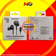 Earphone Headset for Samsung S24 S24 Plus S24 Ultra Earphone Super Bass Type C Original