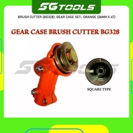 SPARE PART (BG328): GEAR CASE SET-ORANGE (26MMX 4T)/ GEAR CASE ASSY MESIN RUMPUT KEPALA GEAR CASE