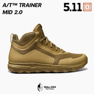 5.11 Tactical - 5.11 A/T™ Trainer Mid 2.0 รองเท้าเดินป่า ข้อกลาง รองเท้าออกกำลังกาย ใส่สบาย พื้นปุ่ม