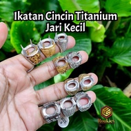 Titanium Ring Tie Small Finger Size 4-6 Fingers