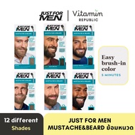 Just For Men Mustache & Beard Dye Set Color Changing Cream