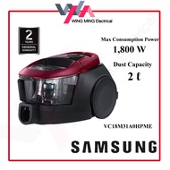 Samsung Canister Vacuum Cleaner (1800W) SAM-VC18M31A0HP