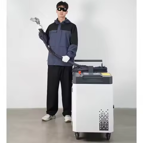Laser Clean Money Metal Coin Handheld Laser Cleaning Machine 3000W 2000w Laser Cleaner Rust Remover