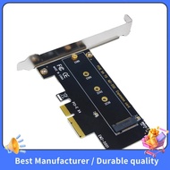 【NEW】PCI-E 3.0 X4 to NVMe M.2 NGFF M Key SSD Riser Expansion Card for 2230/2242/2260/2280 M.2 SSD EM