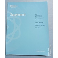 preloved SUPPLEMENT :  MANAGERIAL ECONOMICS
