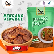 Rendang Jengkol 250Gr Asli Padang - Jengkol Khas Ranah Minang By Rendang Sagika