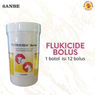 Flukicid 12 Bolus - sanbe Obat Cacing Sapi albendazole