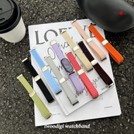 For xiaomi/mi band 10/mi band 9/mi band 8/nfc/Ceramic尼龙回环磁吸扣表带