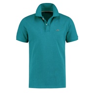 Polo shirt Hijau Tosca Polos kaos kerah pria warna polo shirt kerah pria wanita 1 warna model slimfi