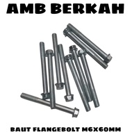 MESIN ENGINE BLOCK BOLT / CVT BLOCK BOLT M6X60 ( CVT BLOCK BOLT KEY 8 6CM LENGTH)