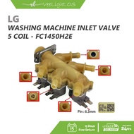 LG FC1450H2E WASHING MACHINE INLET VALVE 5 COIL MESIN BASUH AC220-AC240V