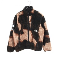 【二手】Supreme SUP Supreme SUP THE NORTH FACE 漂白牛仔印花抓絨衫 NF0A7WOB 其他 x THE NORTH FACE 男士外套 二手 A