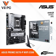 ASUS PRIME X670-P WIFI CSM motherboard , DDR5 support, onboard Wi-Fi 6E, 3 x M.2 Slot, X670 motherbo
