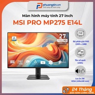MSI PRO MP275 E14L Monitor 27 inch/ IPS/ FHD/ 144Hz/ 1ms/ Built-in Speaker/ Phone stand - genuine