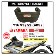 𝗕𝗞𝗣 𝗙𝗥𝗘𝗘 𝗦𝗞𝗥𝗨 ORIGINAL BKP BASKET YAMAHA Y16ZR 16ZR Y16 ZR Plastic Pvc Motor Front Bakul Depan Raga 