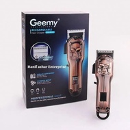 Geemy Gm-6631 Electric Cordless Salon Men Barber Clippers Metal Professional Barber Hair Trimmed