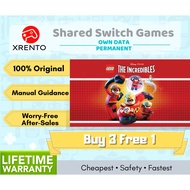 ⚡Buy 3 Free 1⚡Nintendo Switch Games Lego The Incredibles Murah Download Own Data Eshop