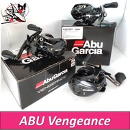 รอกหยดน้ำ รอกเบท ABU GARCIA Vengeance (อาบูเวนเจี้ยน) ของแท้ มีใบประกันในกล่องทุกตัว มีทั้งหมุนซ้าย/ขวา