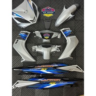 🇻🇳ORIGINAL EXCITER LC135 V1 COVERSET JUPITER MX SILVER BLUE STRIPE TANAM LC135 V1 COVERSET STICKER T