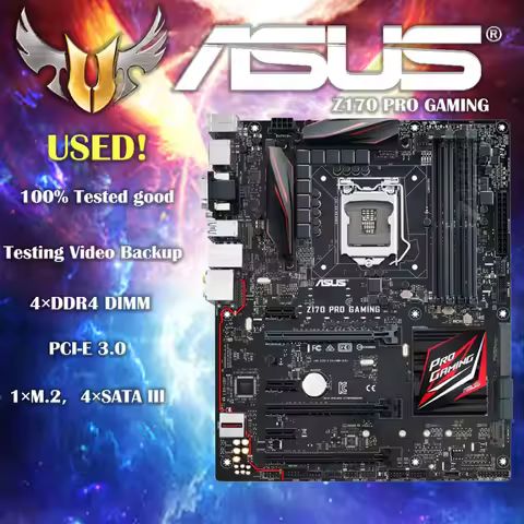 ASUS Z170 PRO Gaming LGA 1151 GAMING ATX Motherboard