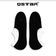 🌟Qstar🌟QSTAR COMFORT COTTON LEFT RIGHT FOOTCOVER SOCKS男女低脚船袜
