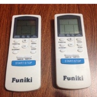 Điều khiển điều hòa funiki nút xanh Start/Stop