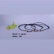 Genuine Gold Rope Bracelet 10k 45% 450/0.1gram Gold Rope Bracelet