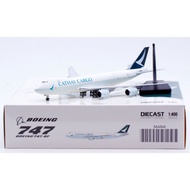 SA4040 Alloy Collectible Plane Gift JC Wings 1:400 Cathay Cargo Boeing B747-8F  Diecast Aircraft Jet