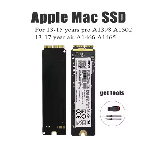Imido SSD 1tb Internal Para Notebook Air/Retina Macbook Pro Compatible With A1465 A1466/Pro Retina A