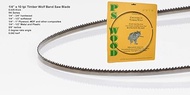 92 1/2 x 1/4 x 10tpi Timber Wolf Band Saw Blade