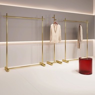 Clothing store display rack, floor-standing clothes rack, women's clothing store island display shel