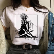 Final Fantasy VII Men's/Women's T-Shirt Harajuku Clothing Ffvii Unisex Manga