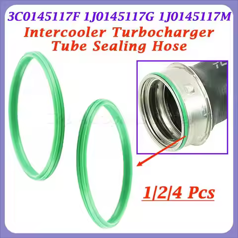 1/2/4Pcs Intercooler Turbocharger Tube SealingHose O-ring For Audi A1 A3 A4 A6 3C0145117F 1J0145117G