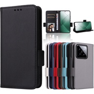 Flip Case for Samsung Galaxy Xcover 6 Pro M14 M54 M53 M33 A11 A51 A71 5G Leather Cover Wallet With Card Holder Soft TPU Bumper Shell Hand Strap Stand galaxya51 Mobile Phone Casing