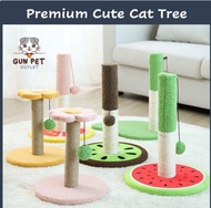 FEEDY BIG Cat Tree Scratcher Post Play Bed With Ball Exerciser at Scratch Play Bed Toy Kucing Scratcher 猫爬架