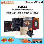 BRANDNEW RYZEN 3 2200G X RYZEN 5 PRO 2400GE WITH RAMSTA RS B450MP BUNDLE