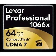全新 Lexar Professional 1066x 160MB/S 64GB CF 記憶卡 64g