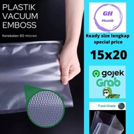 15x20 embossed vacuum plastic