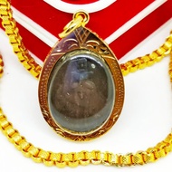 [L]Ko1 First Edition Coin Ai Khai Children Of Chedi Temple Waterproof Grade A Micron Gold Frame Wors