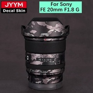 For Sony FE 20mm F1.8 G Decal Skin Camera Lens Sticker Vinyl Wrap Anti-Scratch Film FE20 FE20mm 20 1