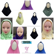 Tudung lycra sekolah berwarna brand N7 Jalan TAR