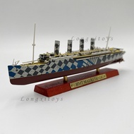1:1250 Diecast Ship Model Toy HMT Mauretania Ocean Liner Cruiser Miniature Replica