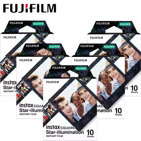Fujifilm Instax Square SQ1 Film Star-Illumination 10-50 Sheets Fujifilm Instax Square Film For Fuji 